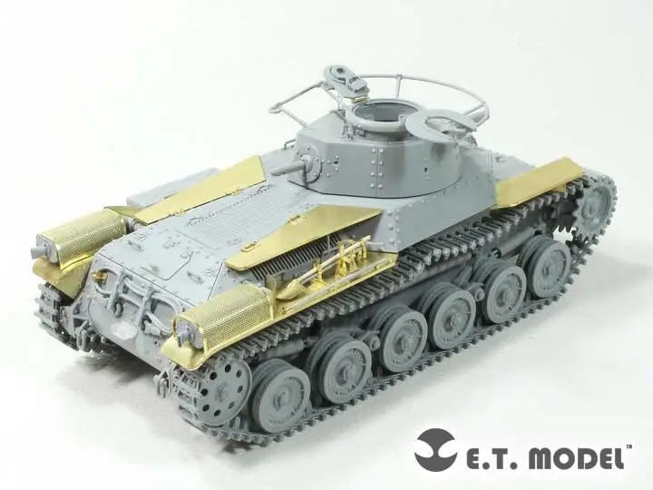 Japanese Type 97 Chi-Ha Medium Tank Early 1/35 Resin Model Kit - 1/35 resin model view 4
