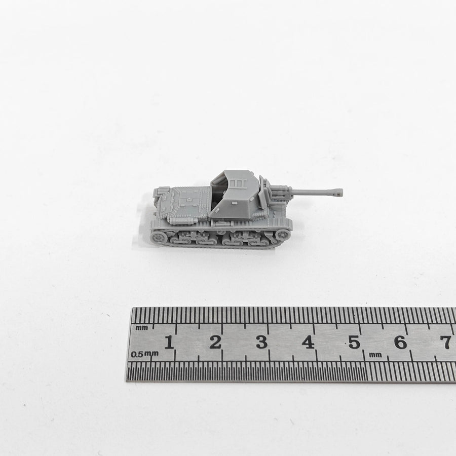 Romanian Tacam R2 Tank Hunter 1/144 Resin Model Kit - 1/144 resin model view 3