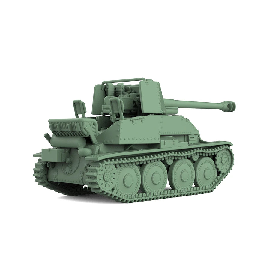 German Marder III Tank Destroyer 1/144 Resin Model Kit - 1/144 resin model view 3