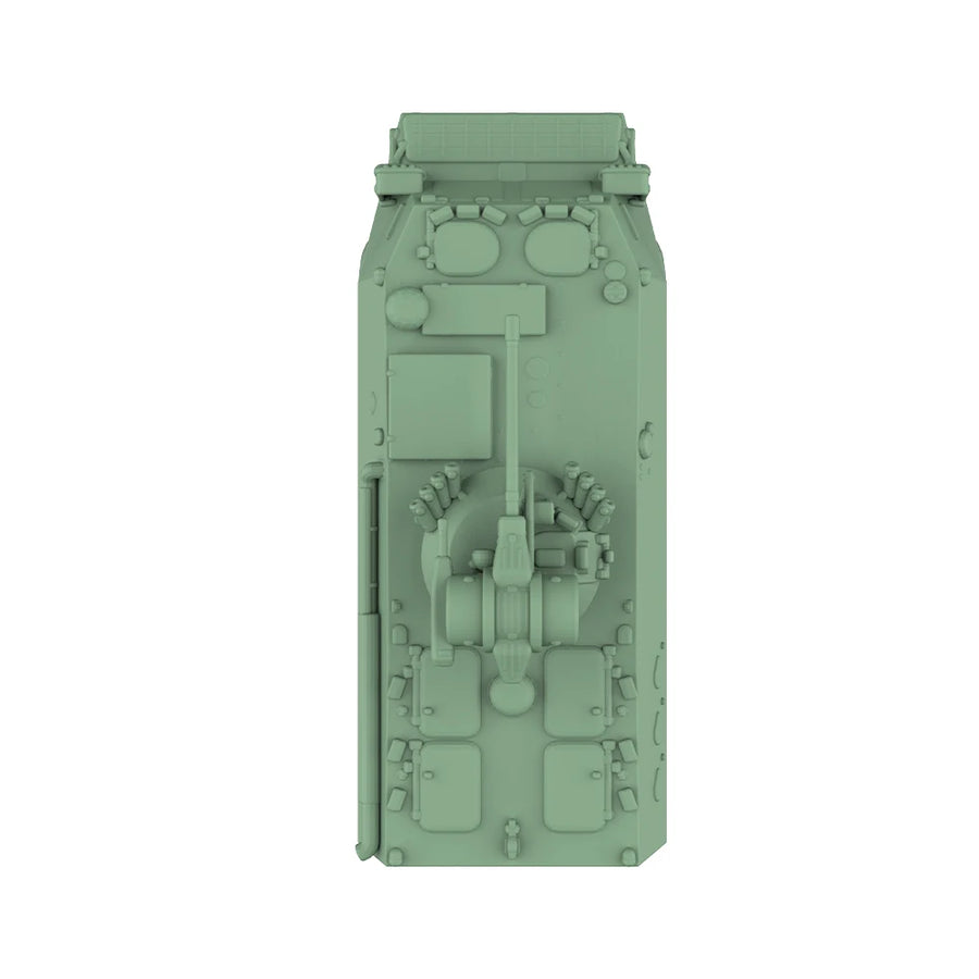 Modern 6-Wheeled Armored Personnel Carrier with Turret 1/72 Resin Vehicle Kit - resin model view 4