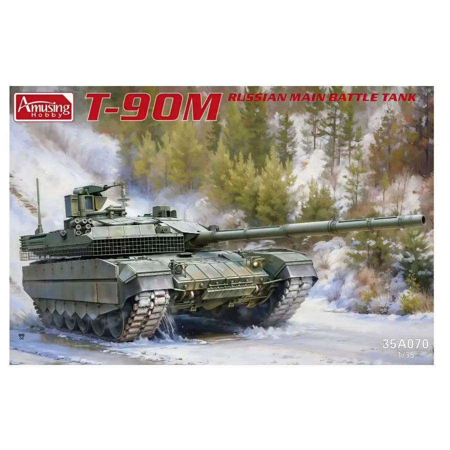 Modern Russian T-90M Main Battle Tank 1/35 Resin Model Kit - 1/35 resin model view 3