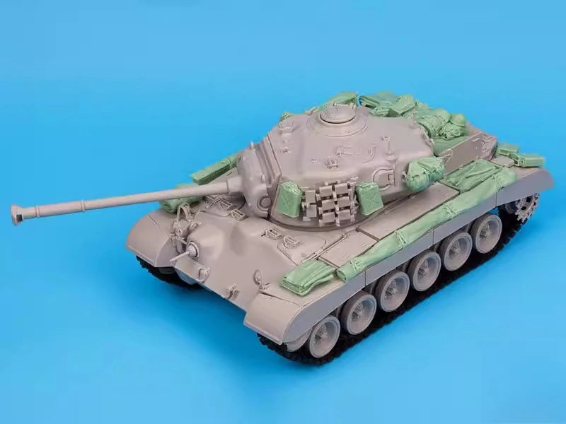 M26 Pershing Heavy Tank 1/35 Resin Model Kit - 1/35 resin model view 2