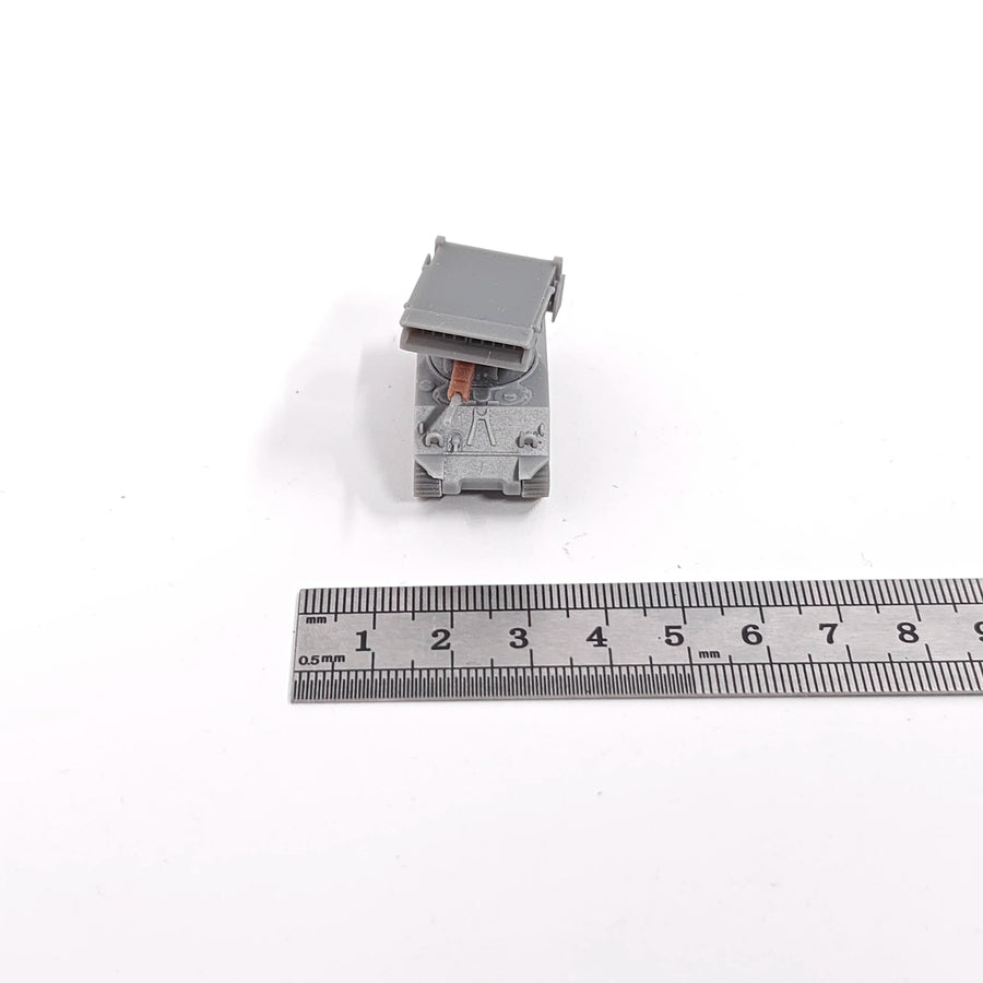 WWII M4 Sherman T34 Calliope Rocket Launcher 1/144 Resin Vehicle Kit - resin model view 4