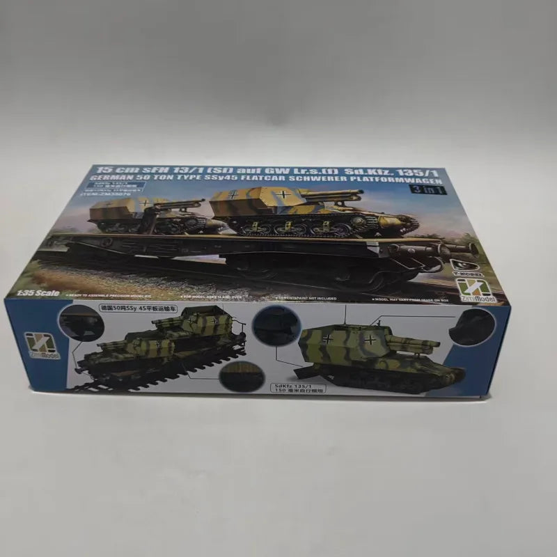 WWII German Hummel and Wespe Self-Propelled Gun Set 1/35 Resin Vehicle Kit - resin model view 2