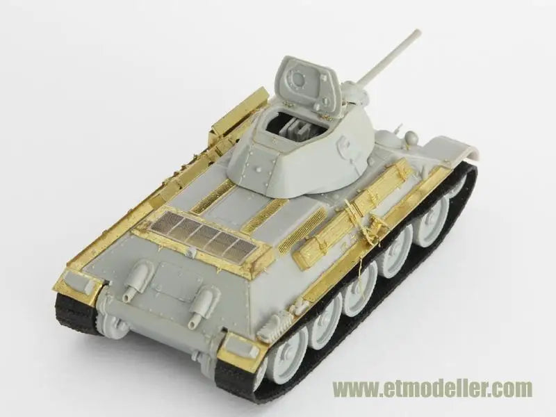 WWII Soviet T-34/76 1941 Tank 1/72 Resin Detail Set - 1/72 resin model view 3