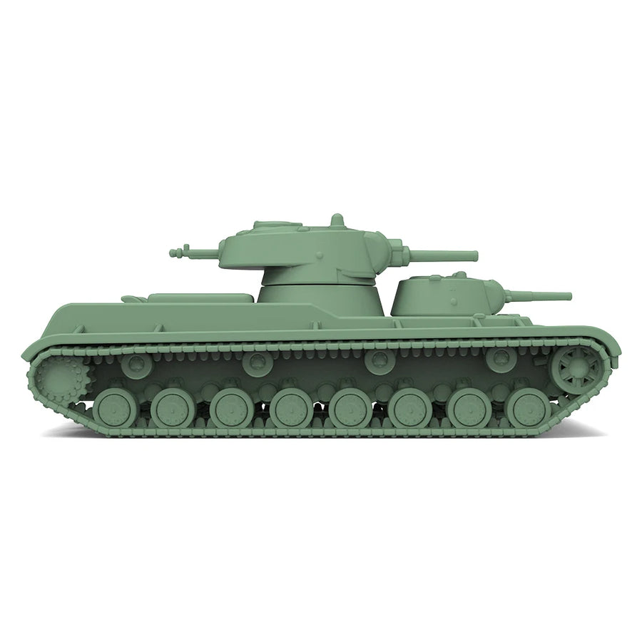 Soviet SMK Heavy Tank 1/144 Scale Resin Model Kit - 1/144 resin model view 2