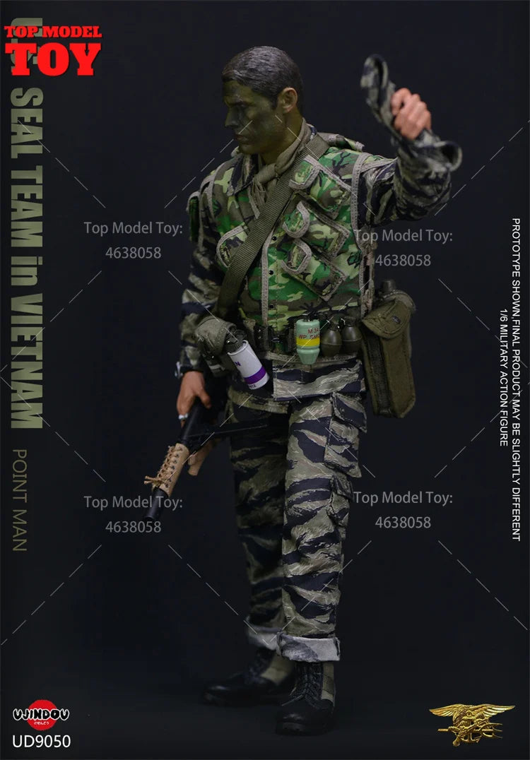 US Navy SEAL Vietnam War 1/6 Resin Figure Kit - 1/6 resin model view 3