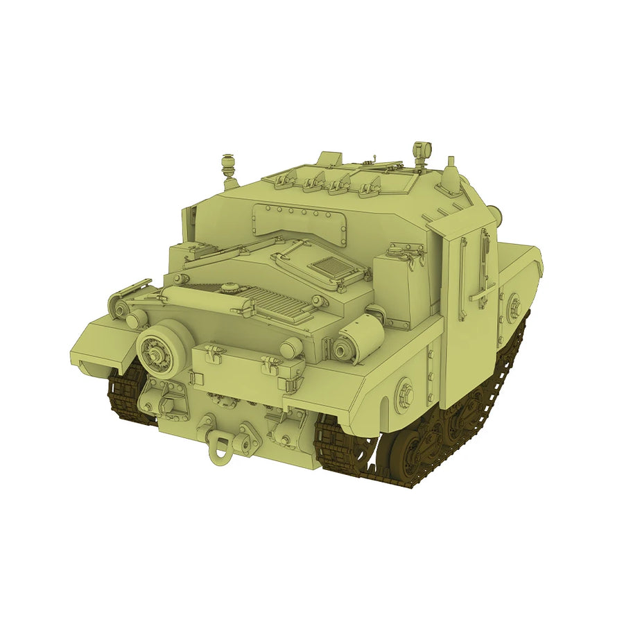 Italian M43 75mm Self-Propelled Gun 1/35 Scale Resin Model Kit - 1/35 resin model view 2