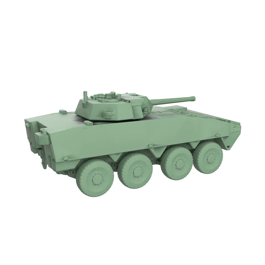 Modern Polish KTO Rosomak 8x8 Armored Vehicle 1/144 Resin Kit - 1/144 resin model view 2