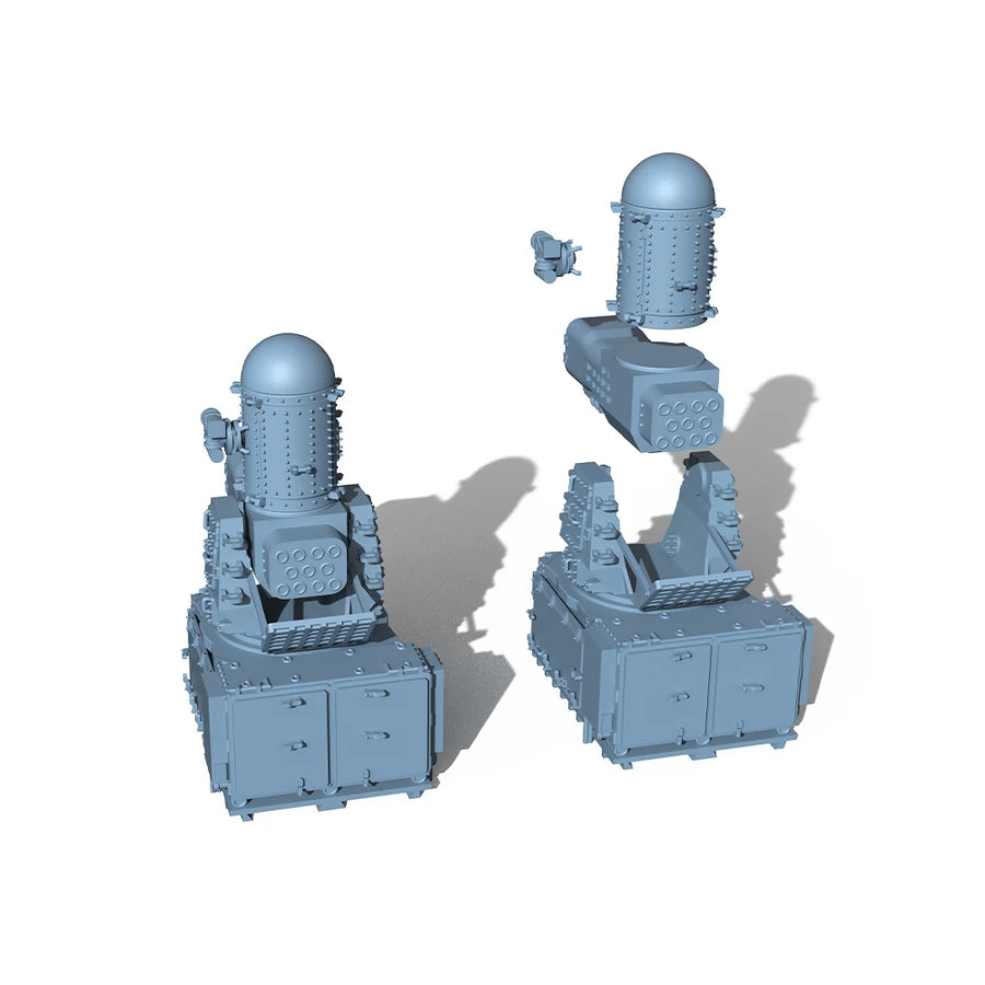 US Navy HAILAM Defense System 1/700 Resin Model Kit - 1/700 resin model view 2