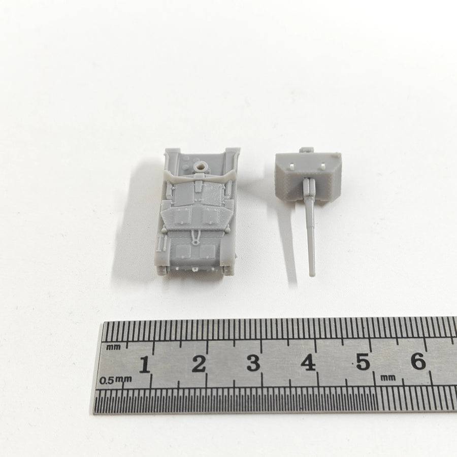 WWII Italian Semovente M41M 90/53 Self-Propelled Gun 1/144 Resin Kit - 1/144 resin model view 2