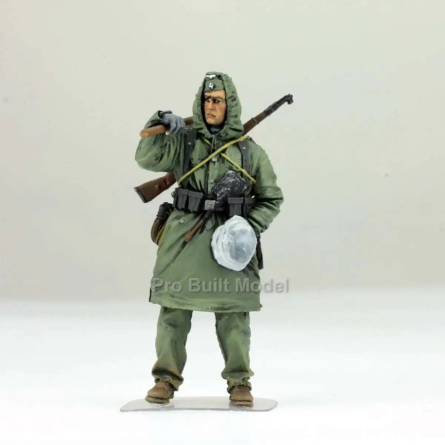 SS Grenadiers Machine Gun Team 1/35 Resin Figure Set - 1/35 resin model view 4