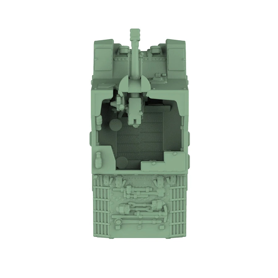 British Sexton I Self-Propelled Gun 1/144 Resin Model Kit - 1/144 resin model view 3