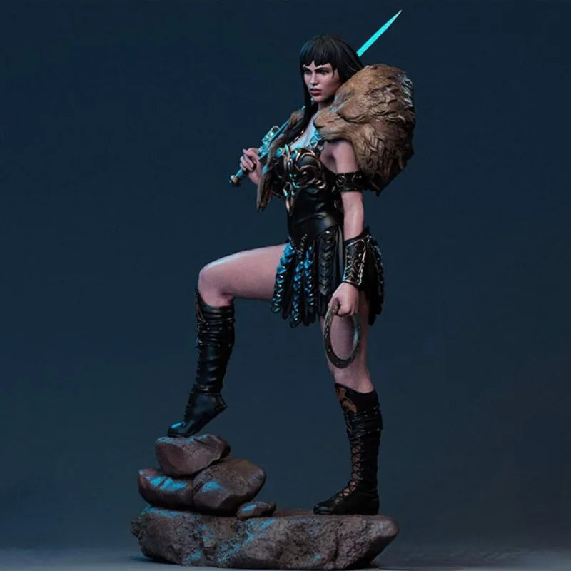 Barbarian Warrior with Lion Pelt 1/24 Resin Figure - 1/24 resin model view 3