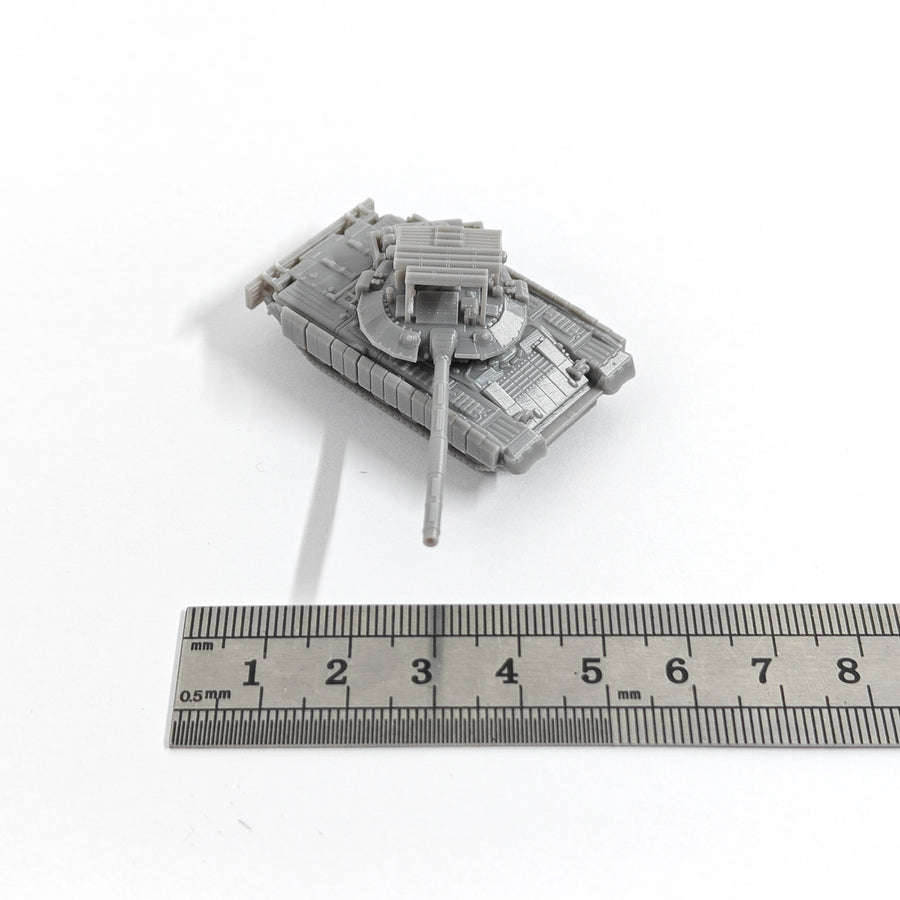 T-80BVM Main Battle Tank 1/144 Resin Model Kit - 1/144 resin model view 2