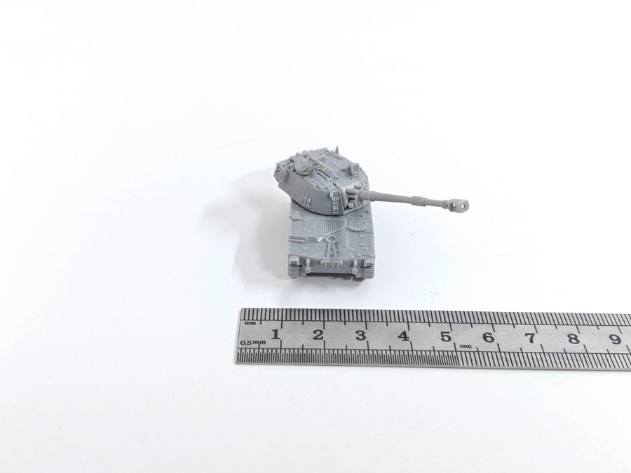 M109 Self-Propelled Howitzer 1/144 Resin Model Kit - 1/144 resin model view 4