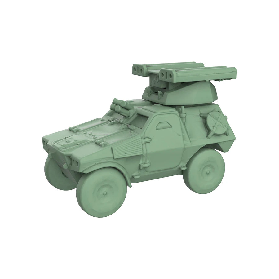 French VBL Ingwe Armoured Vehicle 1/87 Scale Resin Model Kit - 1/87 resin model view 3