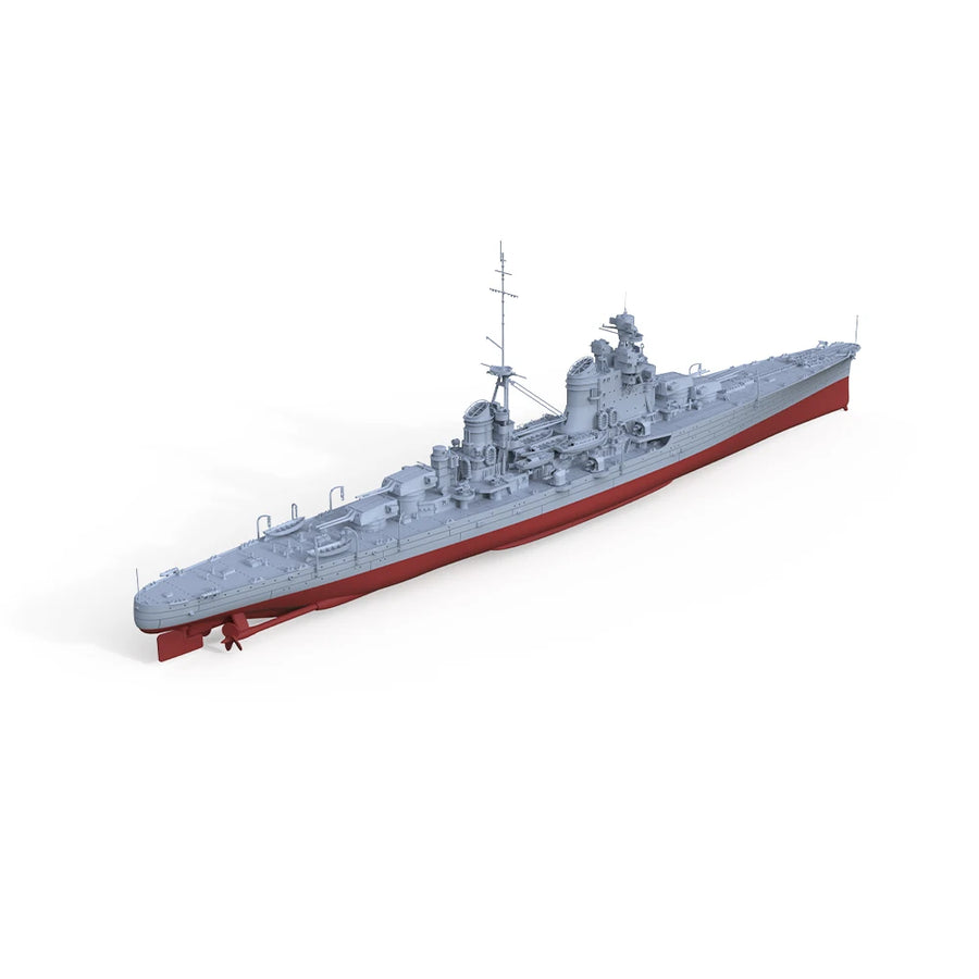Italian Z-Class Heavy Cruiser Pola 1/700 Resin Model Kit - 1/700 resin model view 4