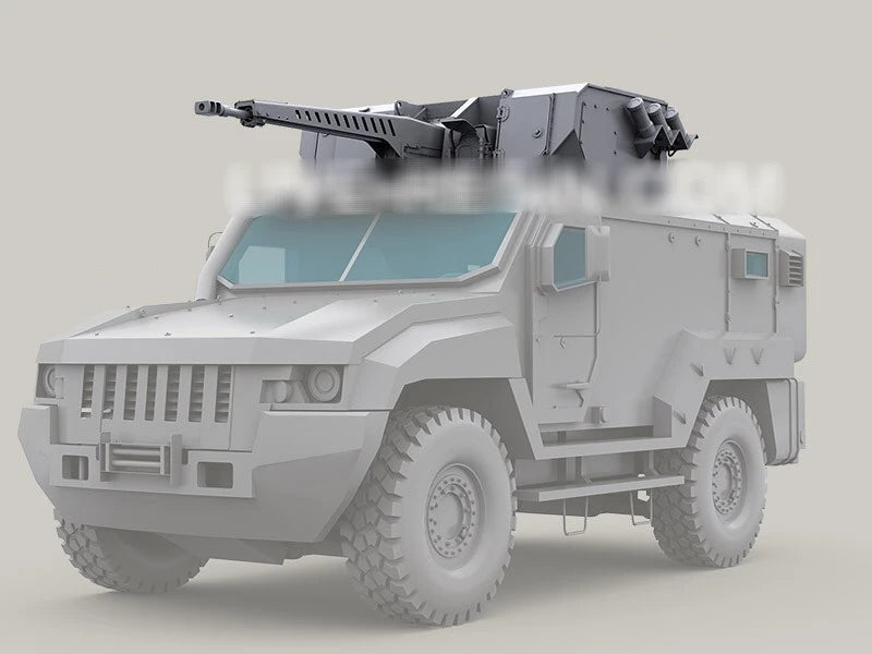 Modern Military Armored Patrol Vehicle with RCWS Turret 1/35 Resin Vehicle Kit - resin model view 5