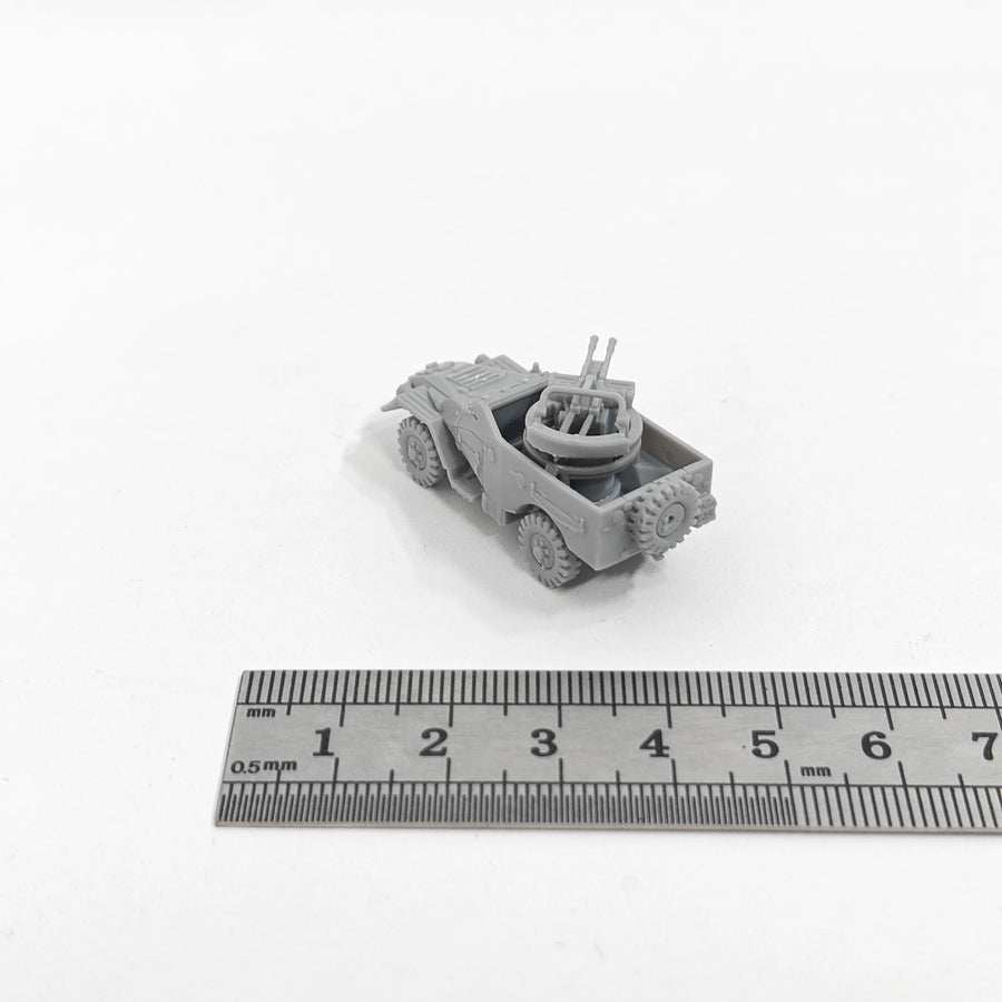 BTR-40A Fire Support Vehicle 1/144 Scale Resin Model Kit - 1/144 resin model view 4