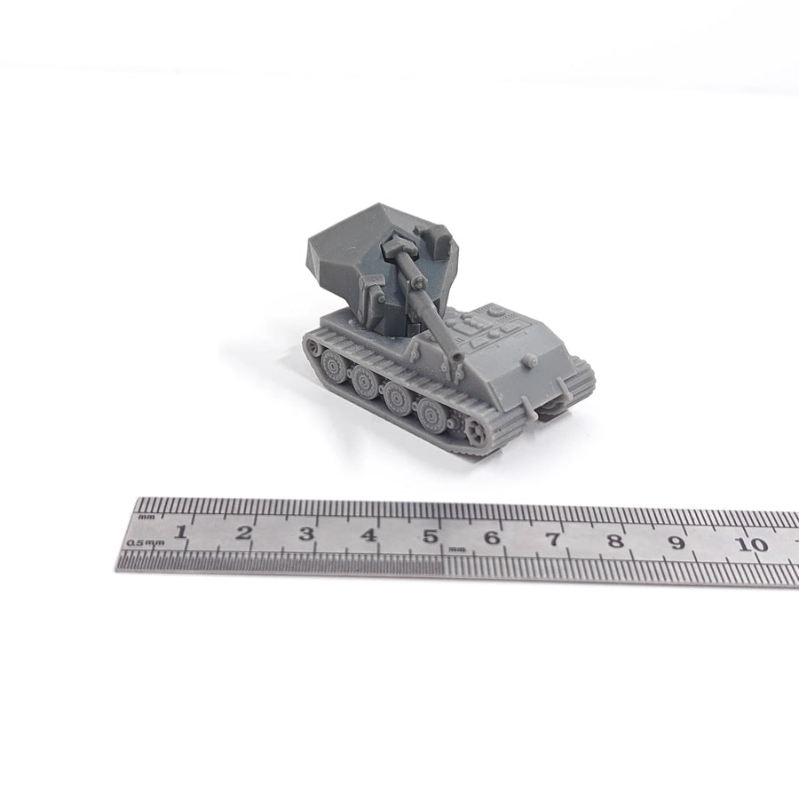 German Self-Propelled Gun 28-32mm Tabletop Resin Kit - resin model view 2