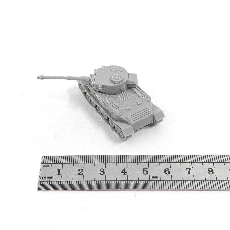 WWII German Tiger P Heavy Tank 1/144 Scale Resin Model Kit - 1/144 resin model view 4