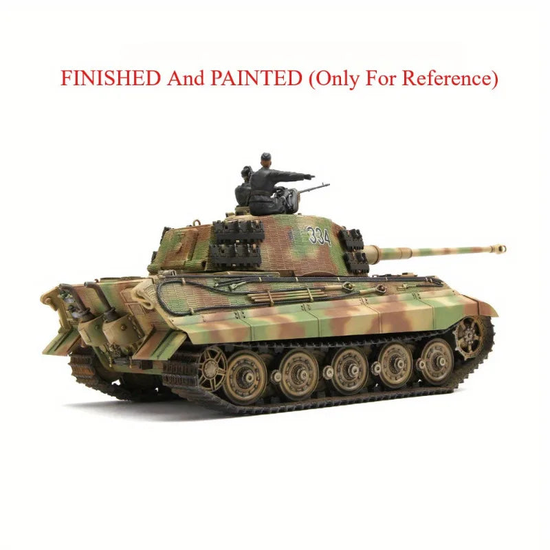 German King Tiger Sd.Kfz.182 Henschel 1/35 Scale Resin Model Kit - 1/35 resin model view 5