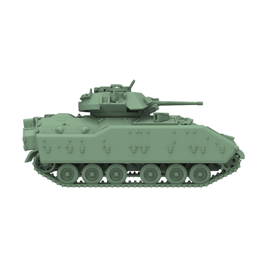 Modern US M3 Bradley Infantry Fighting Vehicle 1/144 Resin Model Kit - 1/144 resin model view 3