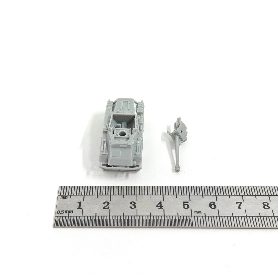 WWII German Sd.Kfz.234/4 Armored Car 1/144 Resin Model Kit - 1/144 resin model view 5