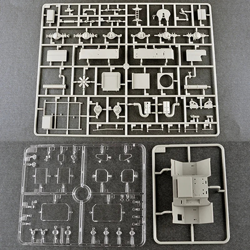 M983 HEMTT Tractor with AN/TPY-2 X Band Radar 1:35 Resin Model Kit - 1/35 resin model view 4