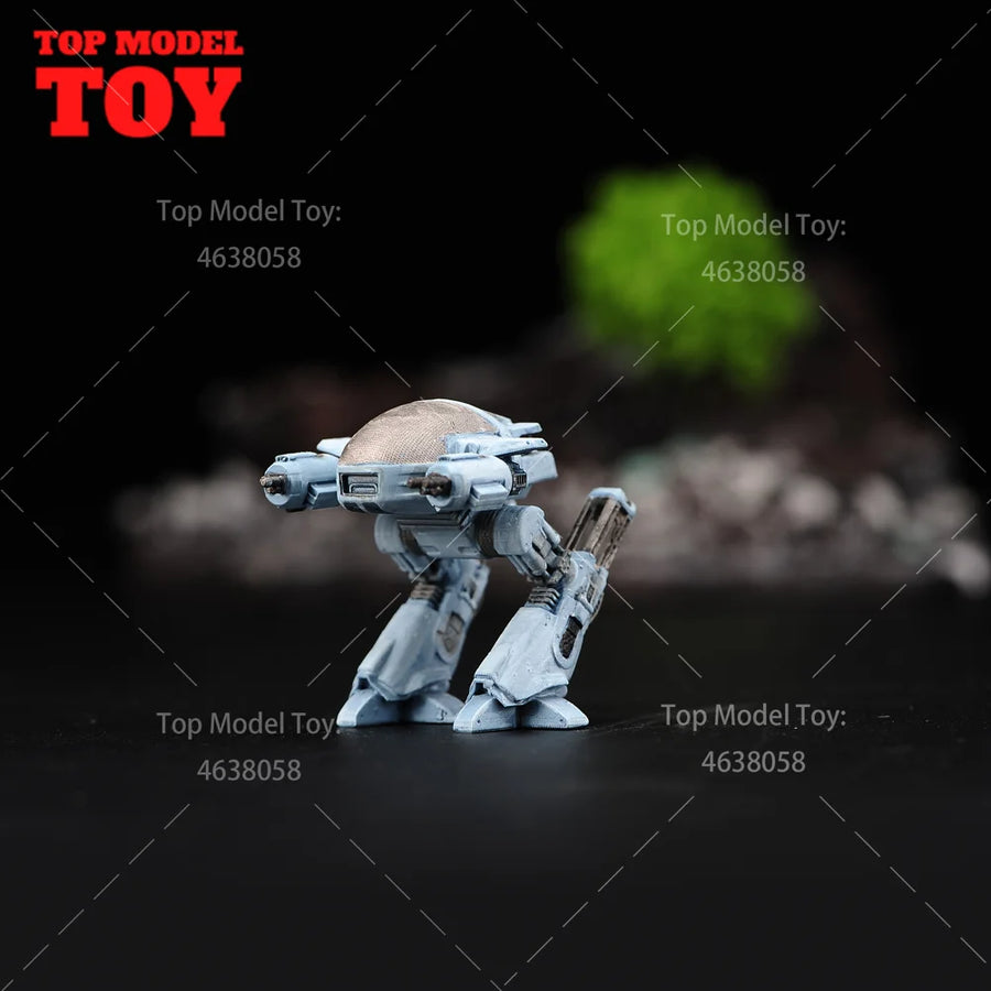 Bipedal Tank Robot 1/87 Scale Resin Model Kit - 1/87 resin model view 2