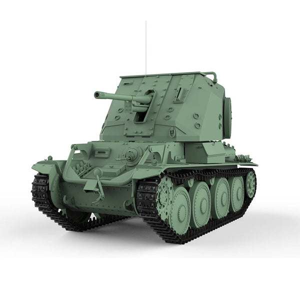 Soviet ZSU-37 Self-Propelled Anti-Aircraft Gun 1/48 Resin Vehicle Kit