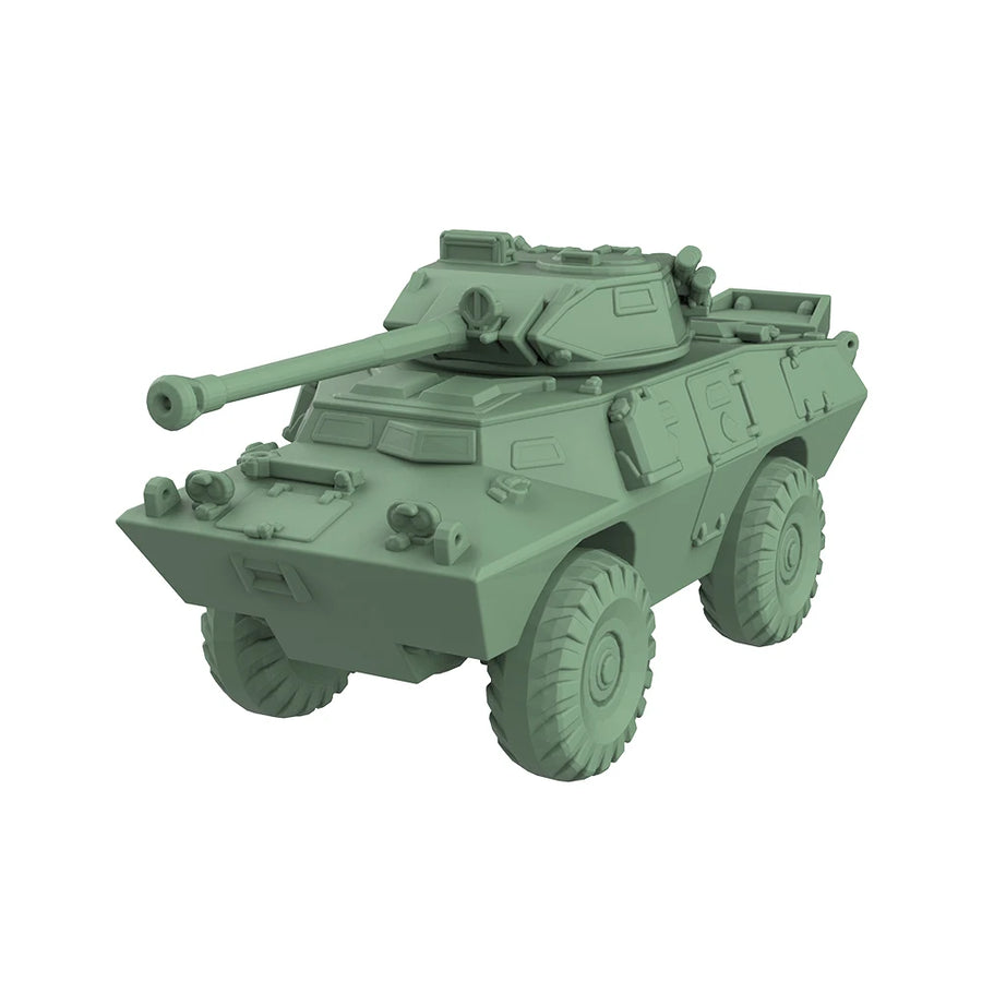 Modern/Cold War US Tracked Armored Personnel Carrier 1/56 Resin Vehicle Kit - resin model view 3