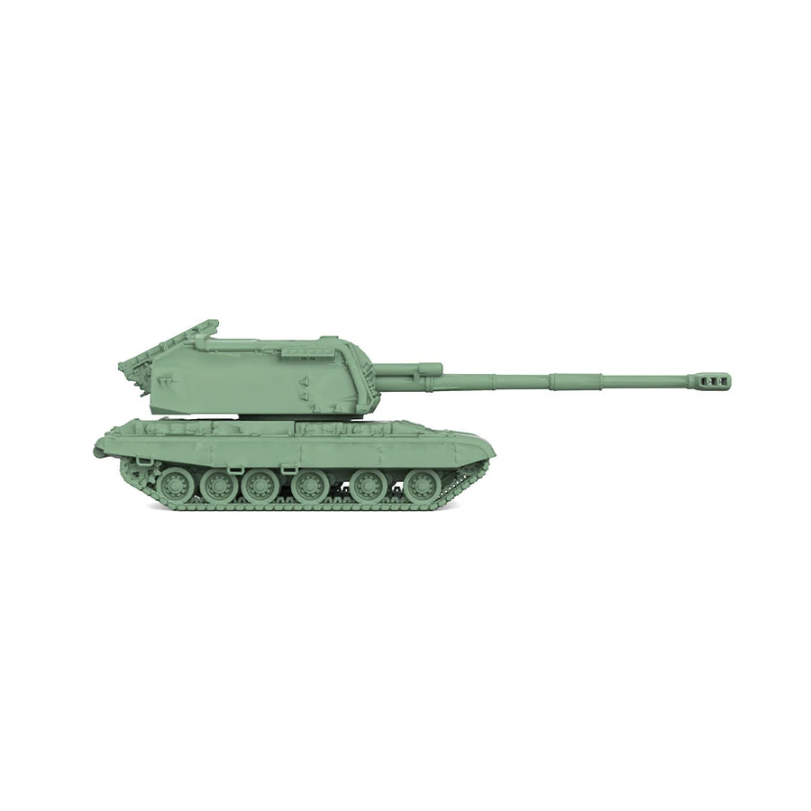 Soviet 2S19 Msta-S Main Battle Tank 1/220 Resin Model Kit - 1/220 resin model view 4