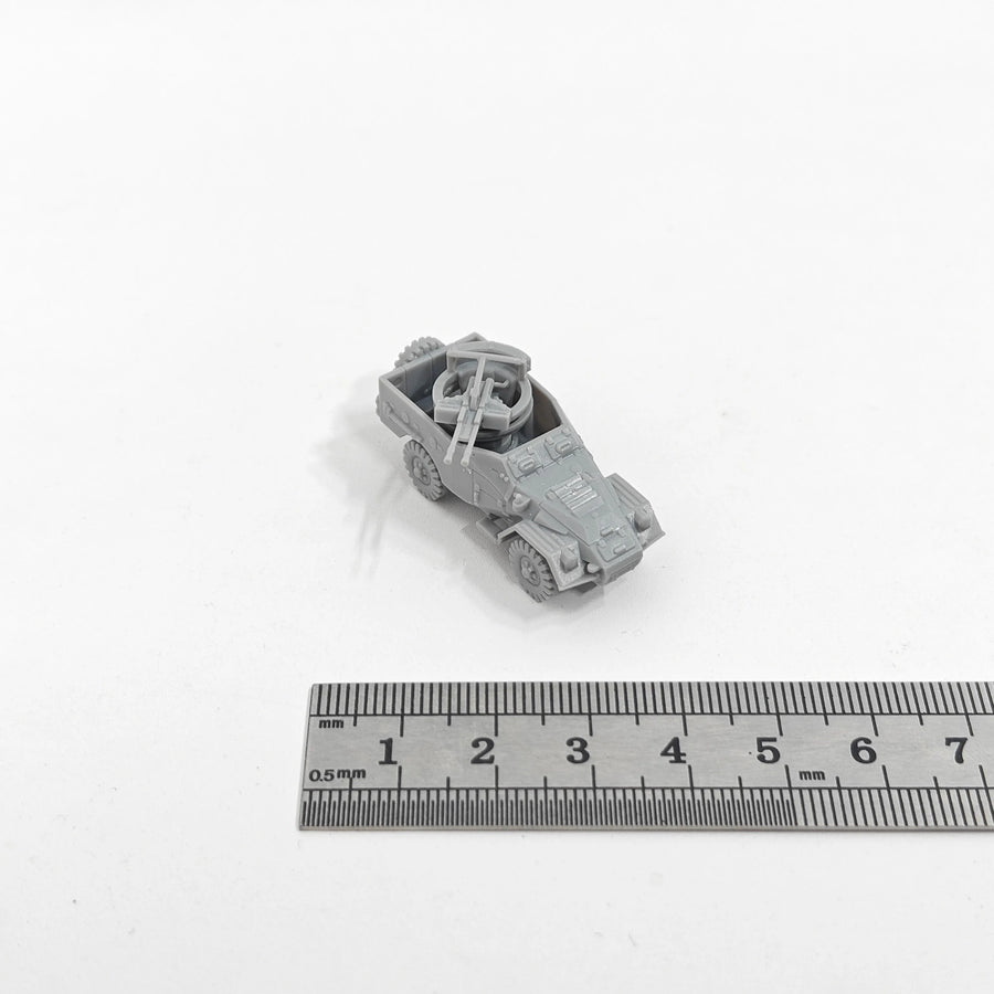 BTR-40A Fire Support Vehicle 1/144 Scale Resin Model Kit - 1/144 resin model view 2