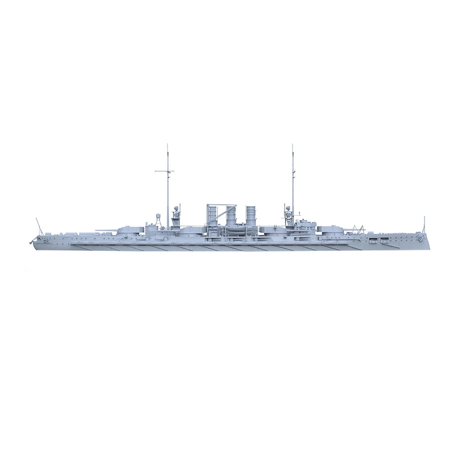 German Helgoland-Class Battleship 1/700 Resin Model Kit - 1/700 resin model view 3