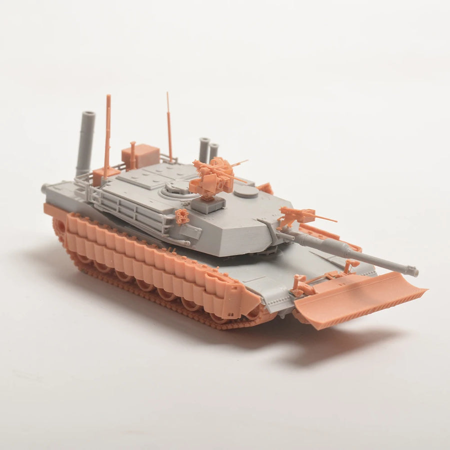 Modern US Army M1 Abrams Main Battle Tank 1/72 Resin Vehicle Kit - resin model view 3