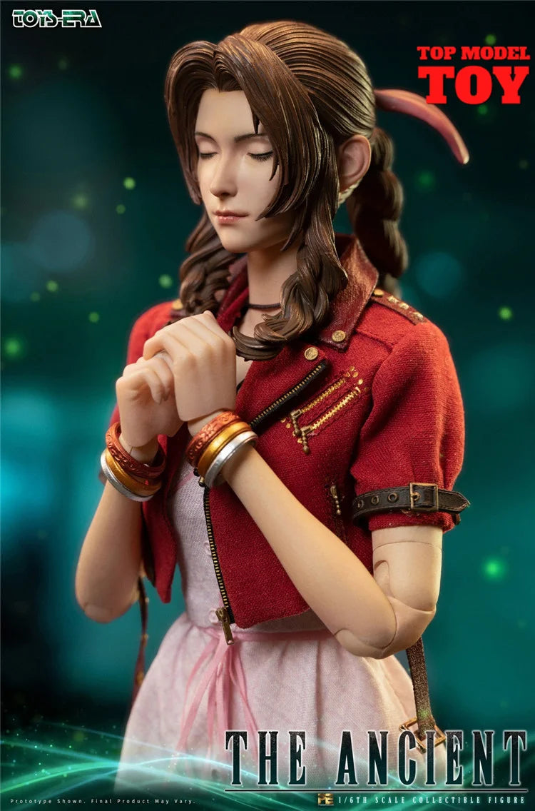 Aerith Gainsborough Final Fantasy VII Remake 75mm Resin Bust Kit - resin model view 3