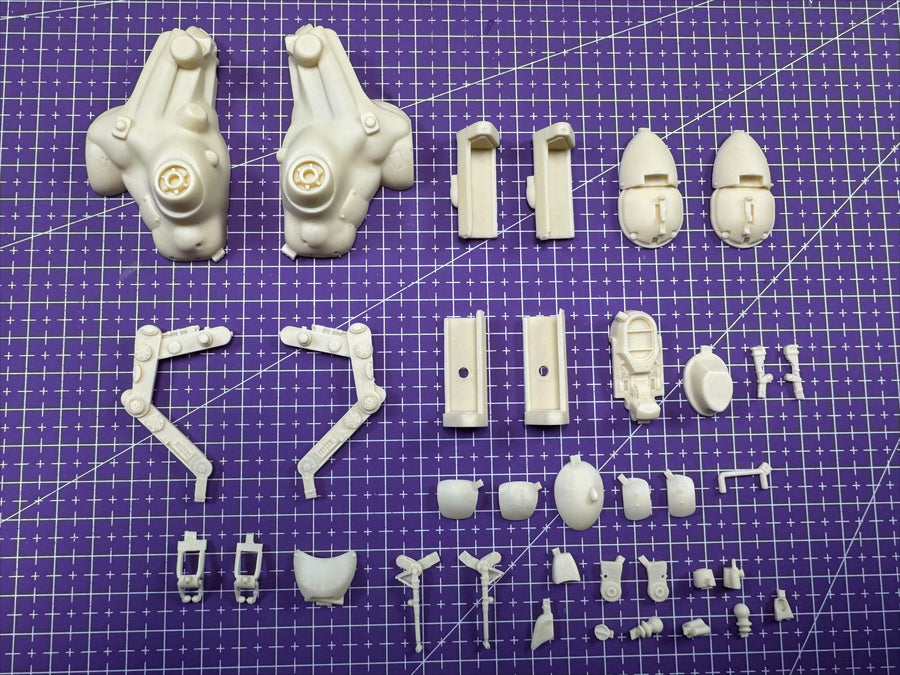 Bipedal Combat Mecha 1/35 Resin Model Kit - 1/35 resin model view 2