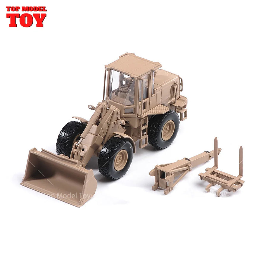 Military 924H Wheel Loader 1/50 Resin Model Kit with Accessories - 1/50 resin model view 2