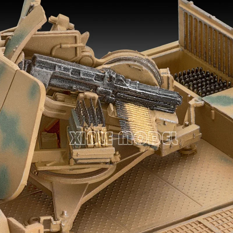 WWII German sWS with Flak43 SD.AH58 1/72 Resin Model Kit - 1/72 resin model view 4