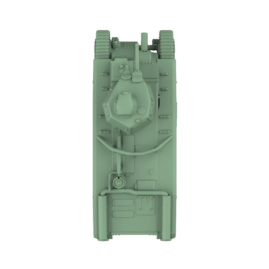 French B1 Heavy Tank Phase II 1/144 Resin Model Kit - 1/144 resin model view 4