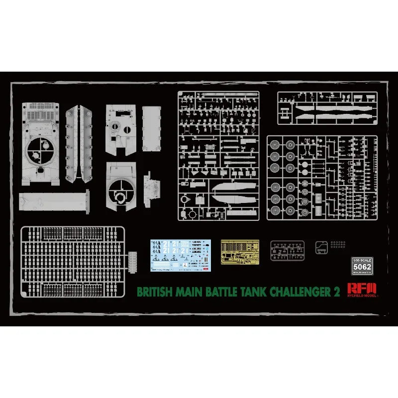 Modern British Tanks Multi-Vehicle Set 1/35 Resin Kit - resin model view 2