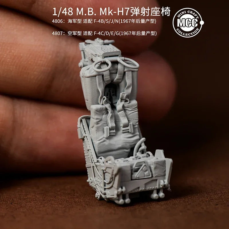 F-4 Phantom II Ejection Seat 1/48 Scale Resin Model Kit - 1/48 resin model view 3
