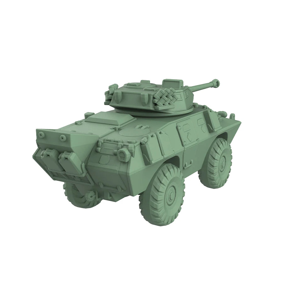 Modern/Cold War US Tracked Armored Personnel Carrier 1/56 Resin Vehicle Kit - resin model view 2