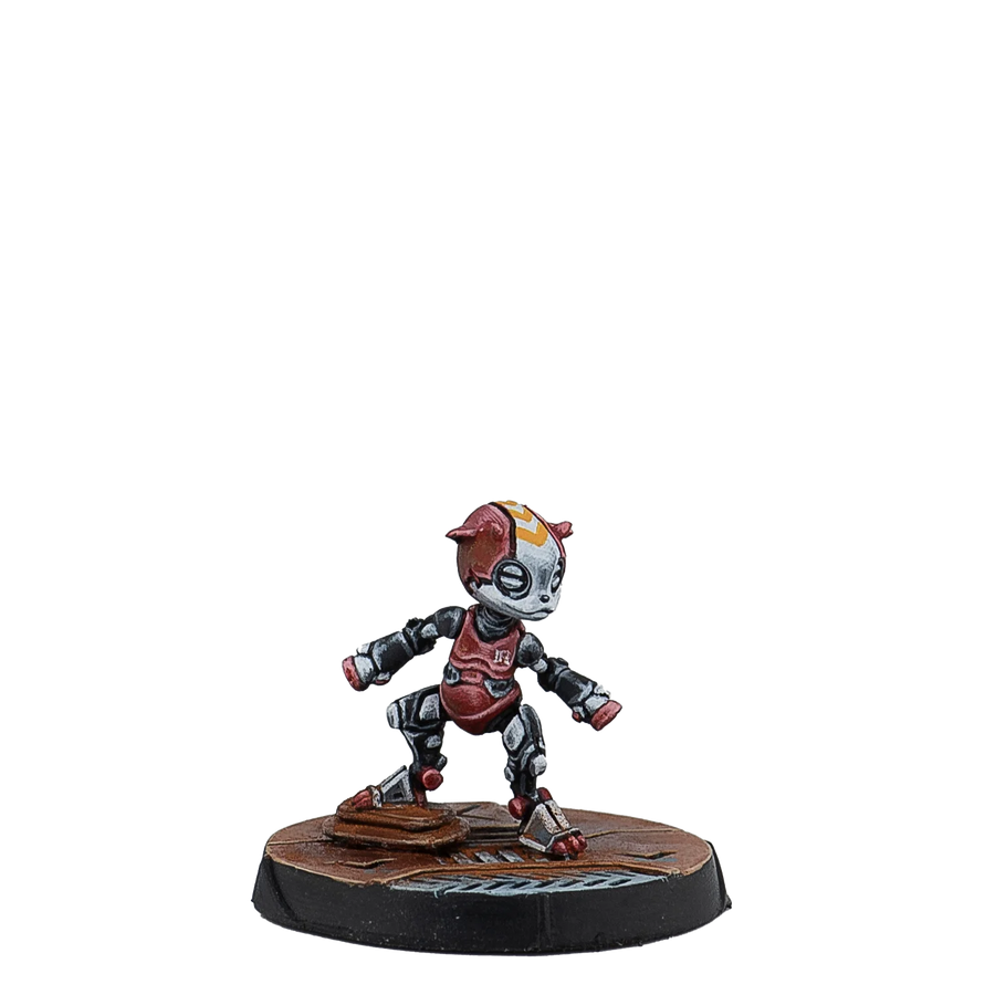 Cyberpunk Nomad Warriors Resin Figure Army Set with Bases - resin model view 5