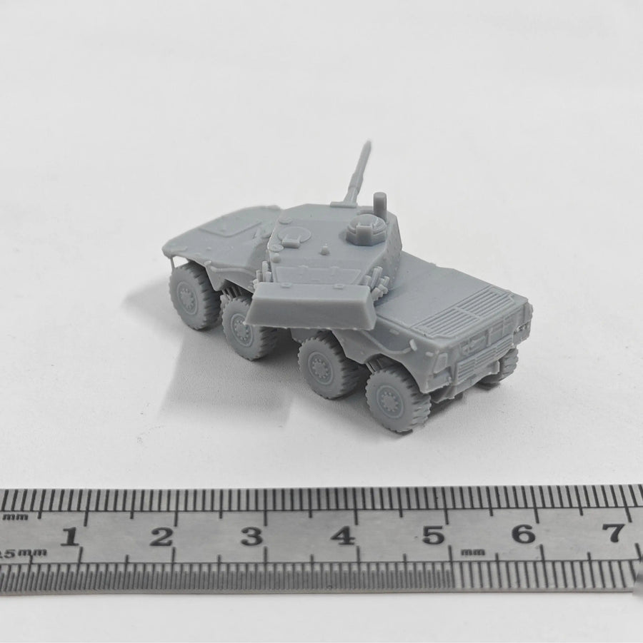 South African Rooikat 6x6 Armored Vehicle 1/144 Resin Model Kit - 1/144 resin model view 5