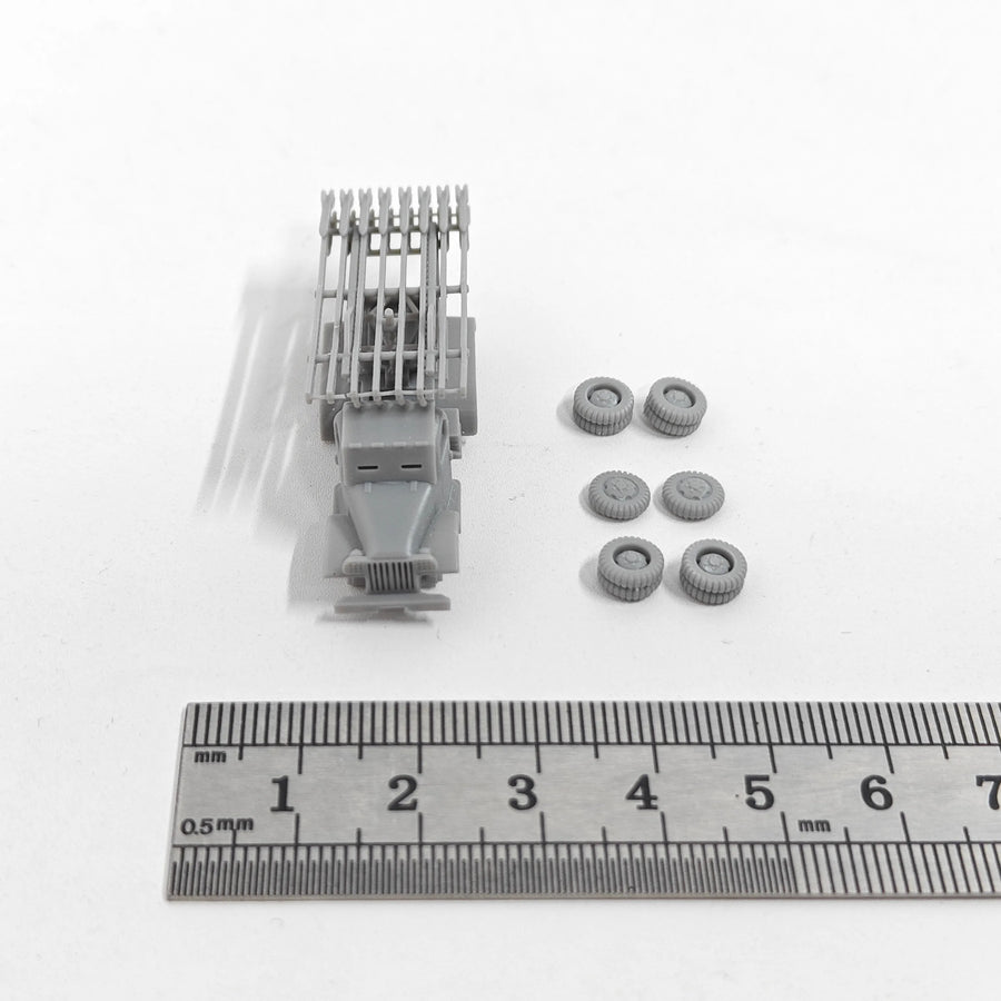 Soviet BM-13 Katyusha Rocket Launcher 1/144 Resin Model Kit - 1/144 resin model view 5