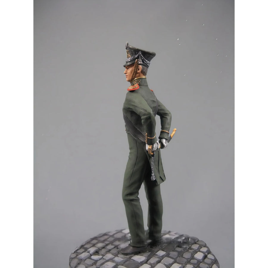 19th Century Imperial Military Officer Full Figure 54mm Resin Kit - resin model view 4