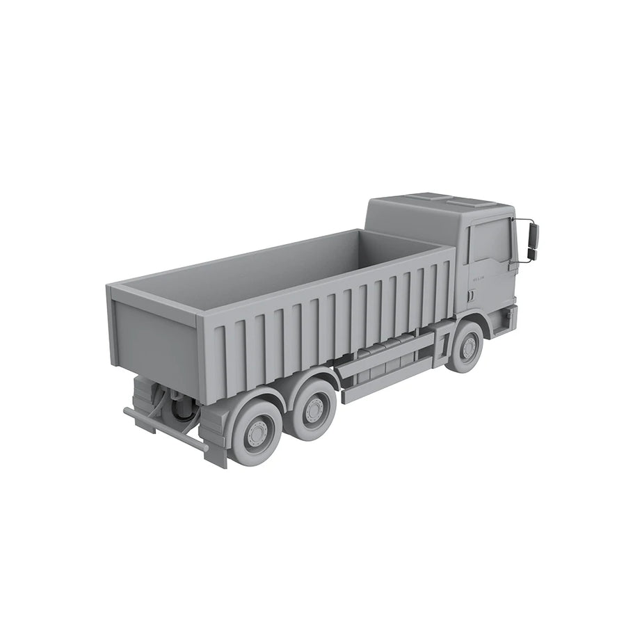 LYT171F Heavy Duty Dump Truck 1/87 Scale Resin Model Kit Set - 1/87 resin model view 2